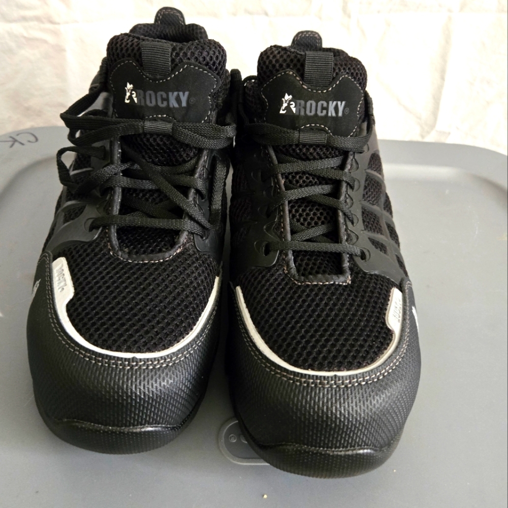 Rocky Black Work Boots